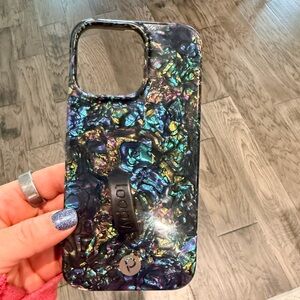 Loopy Multicolor Iridescent Phone Case with Grip